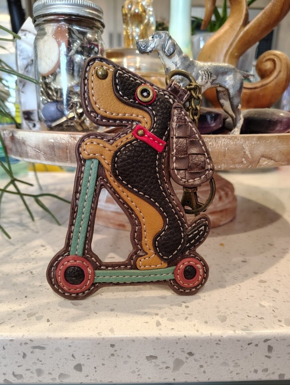 CHALA DASCHUND KEYCHAIN NWOT